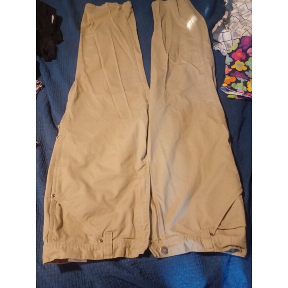 Wrangler Authentic Issue HERO Men’s Cargo Pants Med Wash Tan Sz 36x34 - Picture 3 of 3